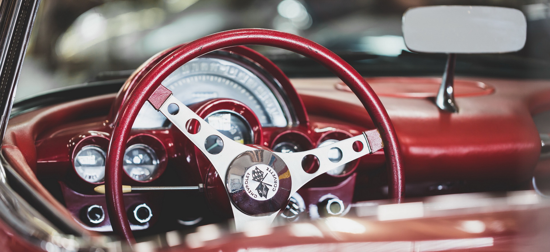 old-time classic Corvette