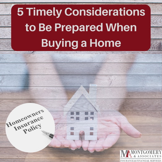 important considerations when bying a home